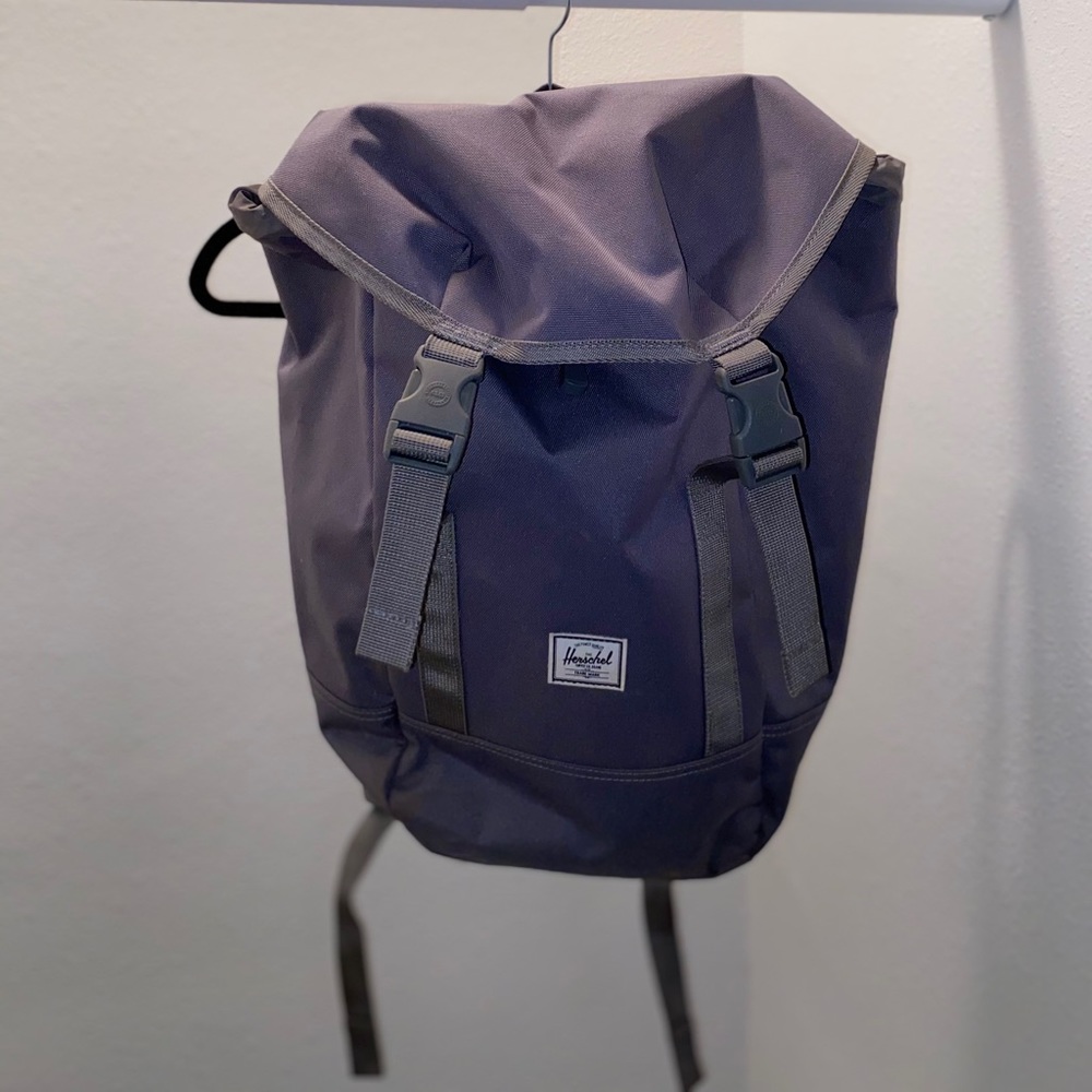 Gray Herschel backpack